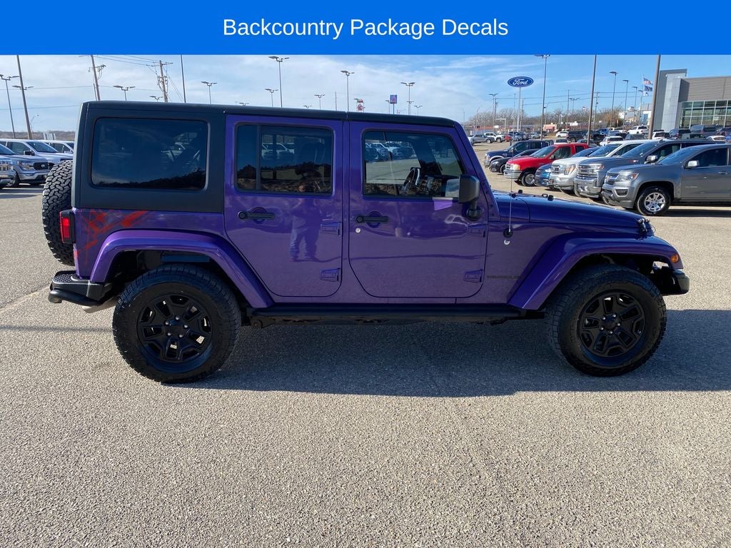 2016 Jeep Wrangler Unlimited Backcountry