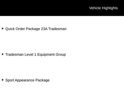 2025 RAM 1500 Tradesman Crew Cab 4x4 5'7' Box