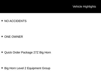 2026 RAM 1500 Big Horn Crew Cab 4x4 5'7' Box