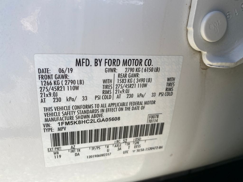 2020 Ford Explorer Platinum