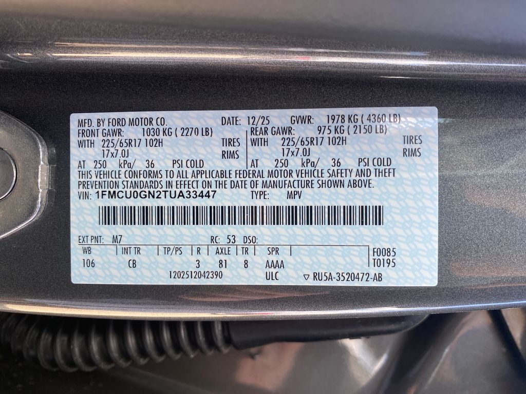 2026 Ford Escape Active