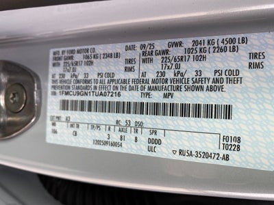 2026 Ford Escape Active