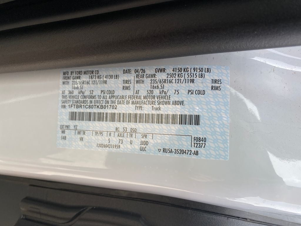 2026 Ford Transit-250 Base