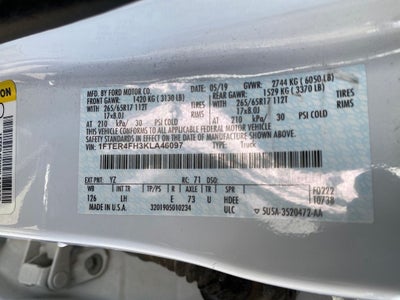 2019 Ford Ranger XLT