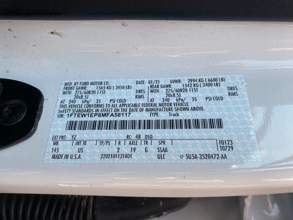 2021 Ford F-150 XLT