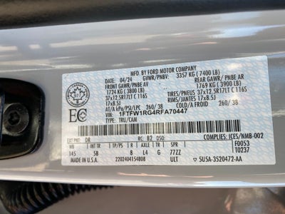 2024 Ford F-150 Raptor