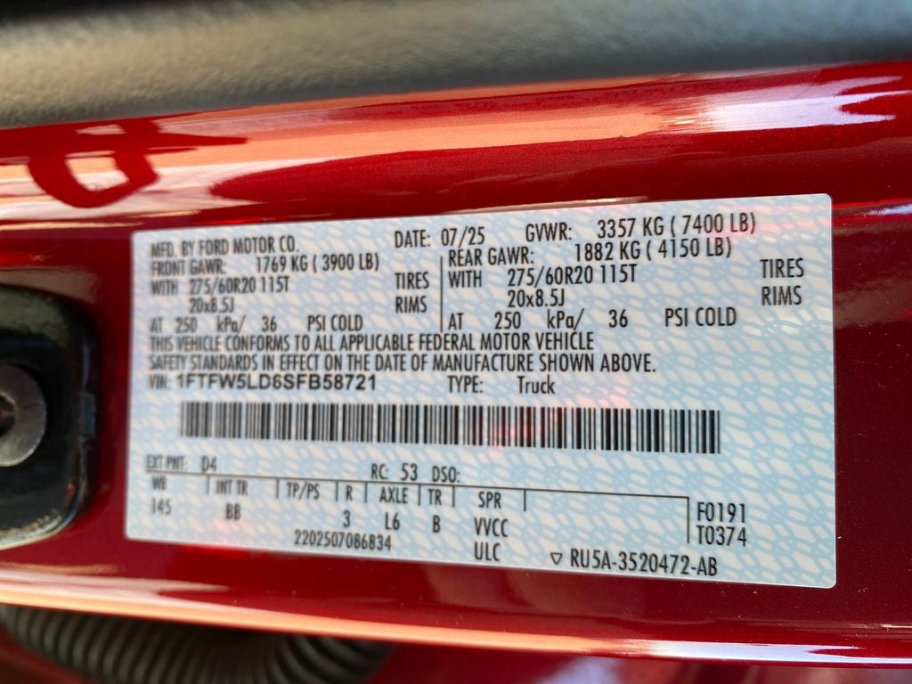 2025 Ford F-150 Lariat