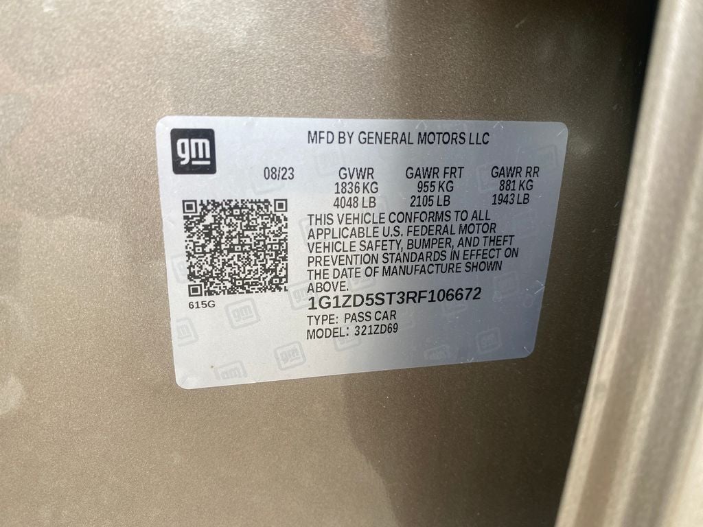 2024 Chevrolet Malibu FWD 1LT