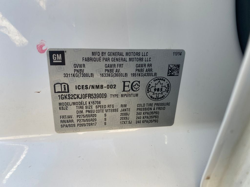 2015 GMC Yukon Denali