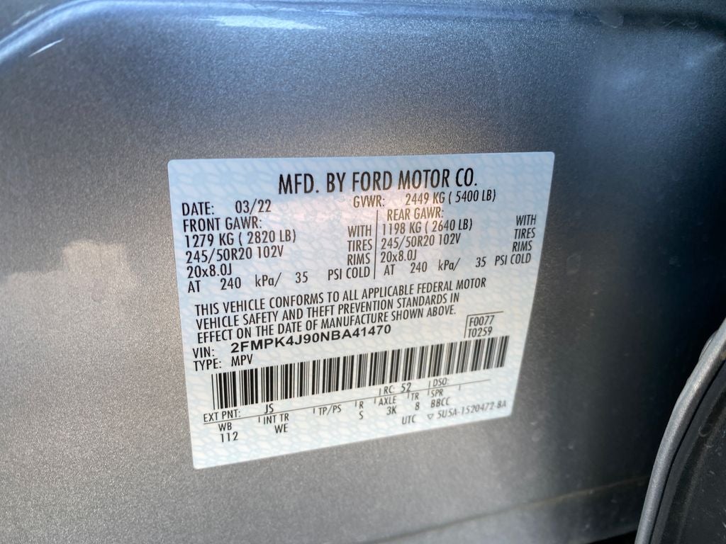 2022 Ford Edge ST-Line