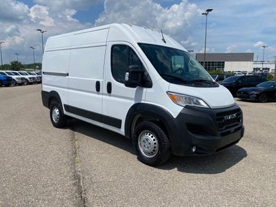2025 RAM ProMaster 2500 Cargo Van Tradesman High Roof 136' WB w/Pass Seat