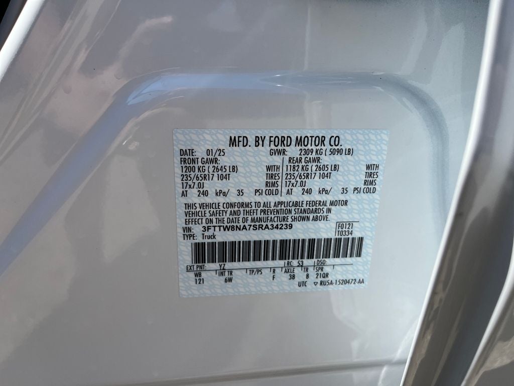 2025 Ford Maverick Tremor