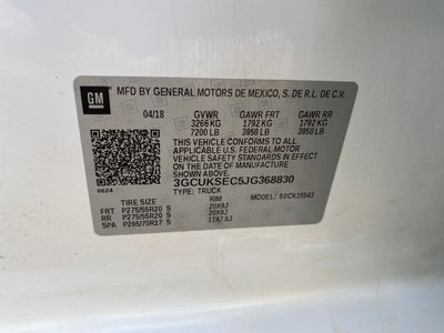 2018 Chevrolet Silverado 1500 1LZ