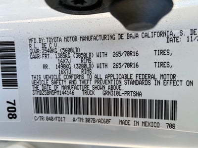 2023 Toyota Tacoma TRD Off Road