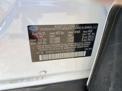 2020 Hyundai Santa Fe SEL