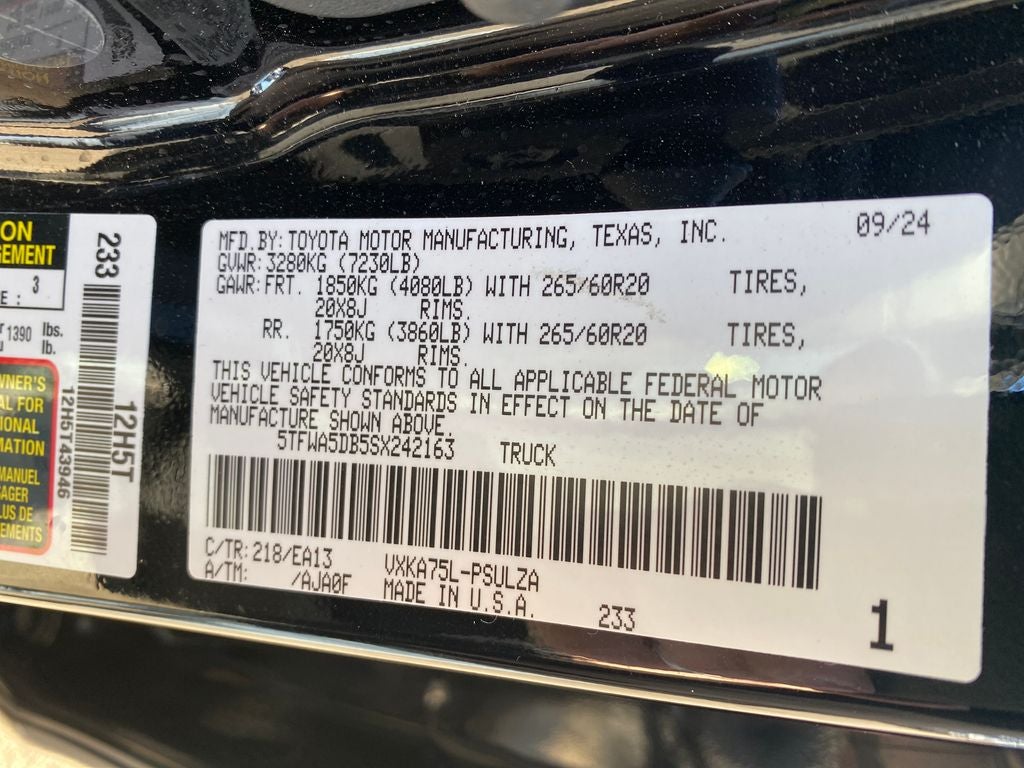 2025 Toyota Tundra Limited