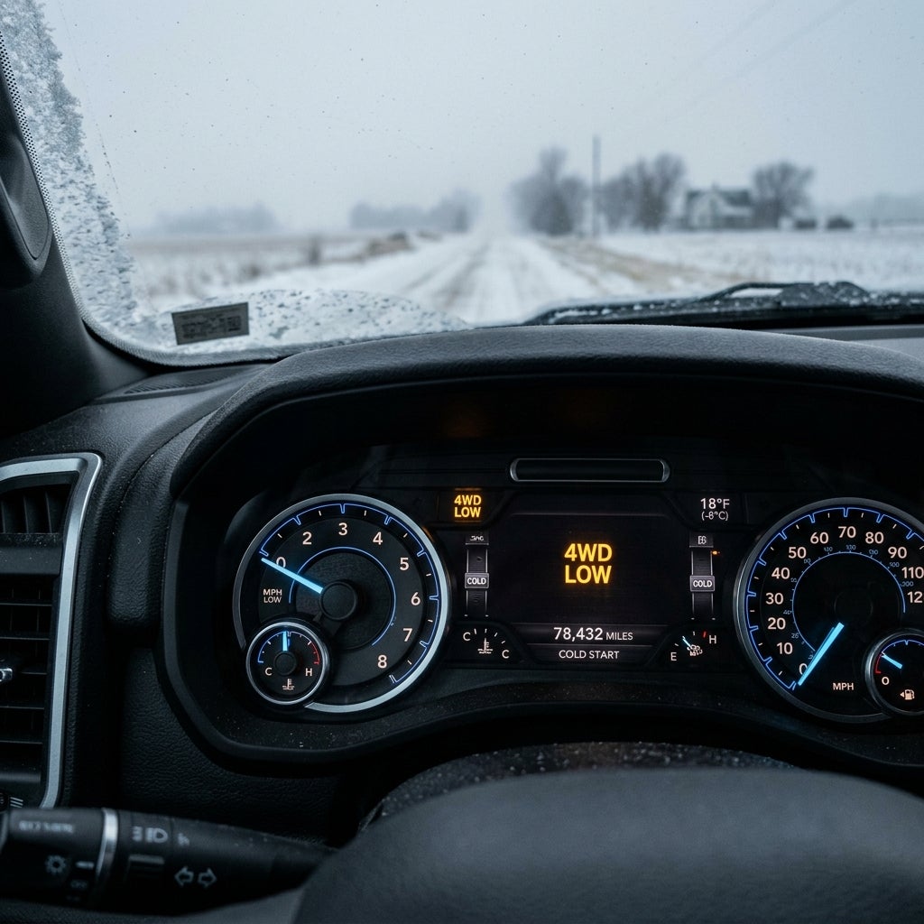 Bottom Line: How Cold Winter Temperatures Thicken Transfer Case Fluid and Impact 4WD Performance
