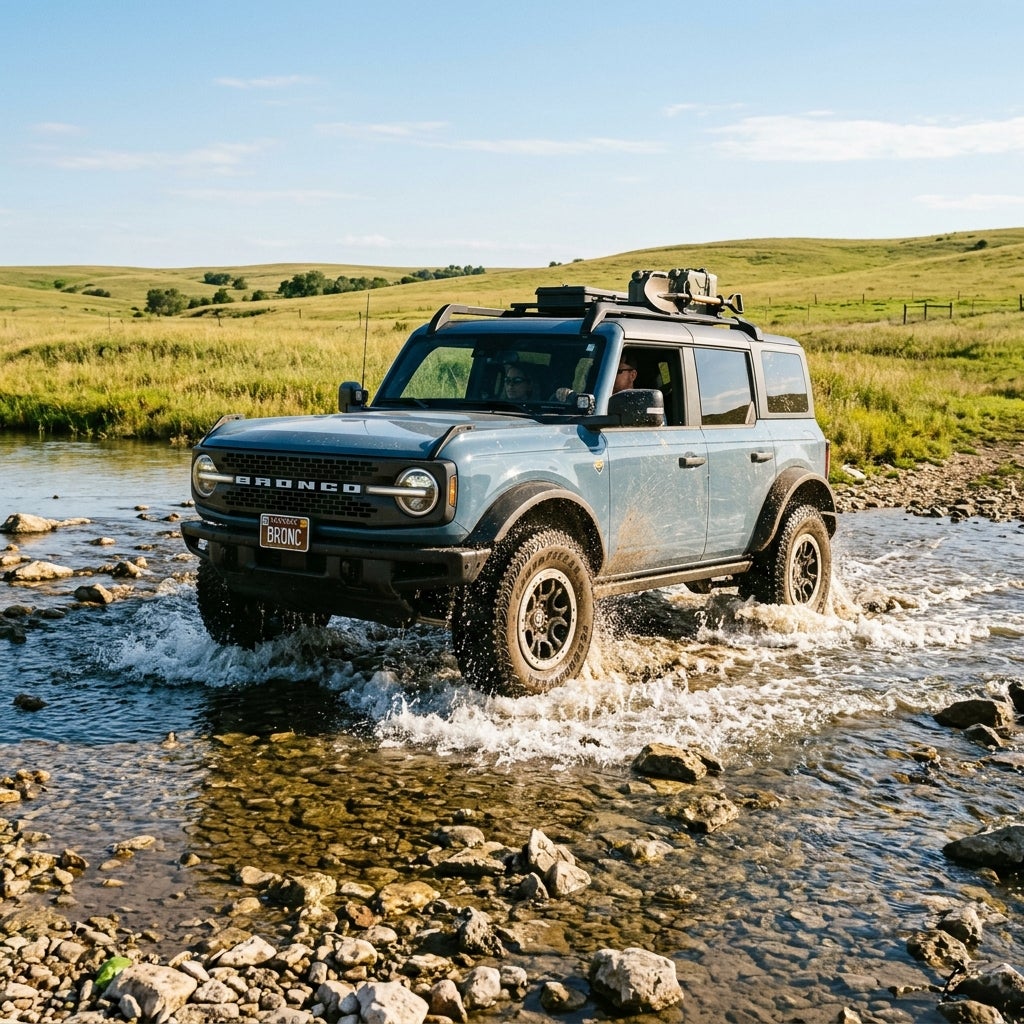 2025 Ford Bronco Ground Clearance and Water Fording Depth Specs