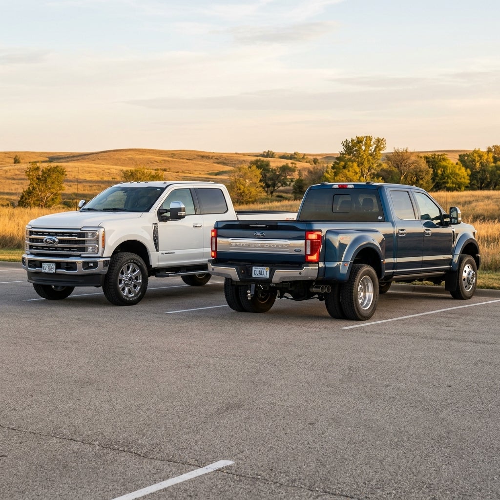 What Is the Payload Capacity Difference Between the Ford F-250 and F-350 Super Duty?