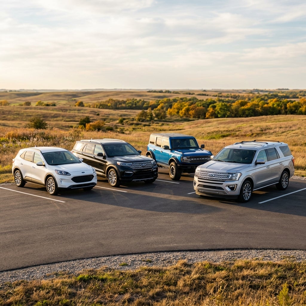 What Models Are Included in the Ford SUV and Crossover Lineup?