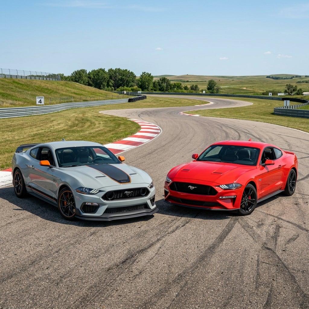 2023 Ford Mustang GT vs Mach 1 Performance Comparison