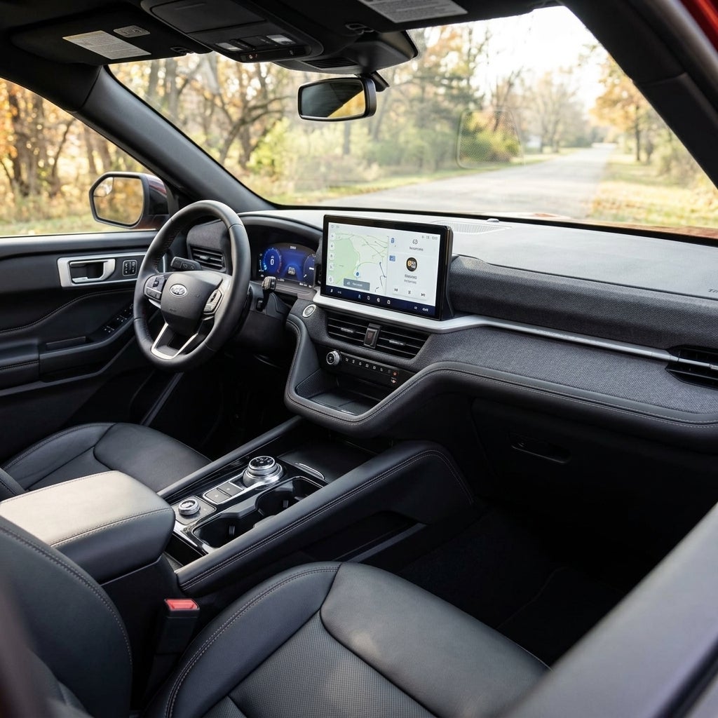 Standard 2026 Ford Explorer Active Interior & Tech: Complete Cabin Breakdown