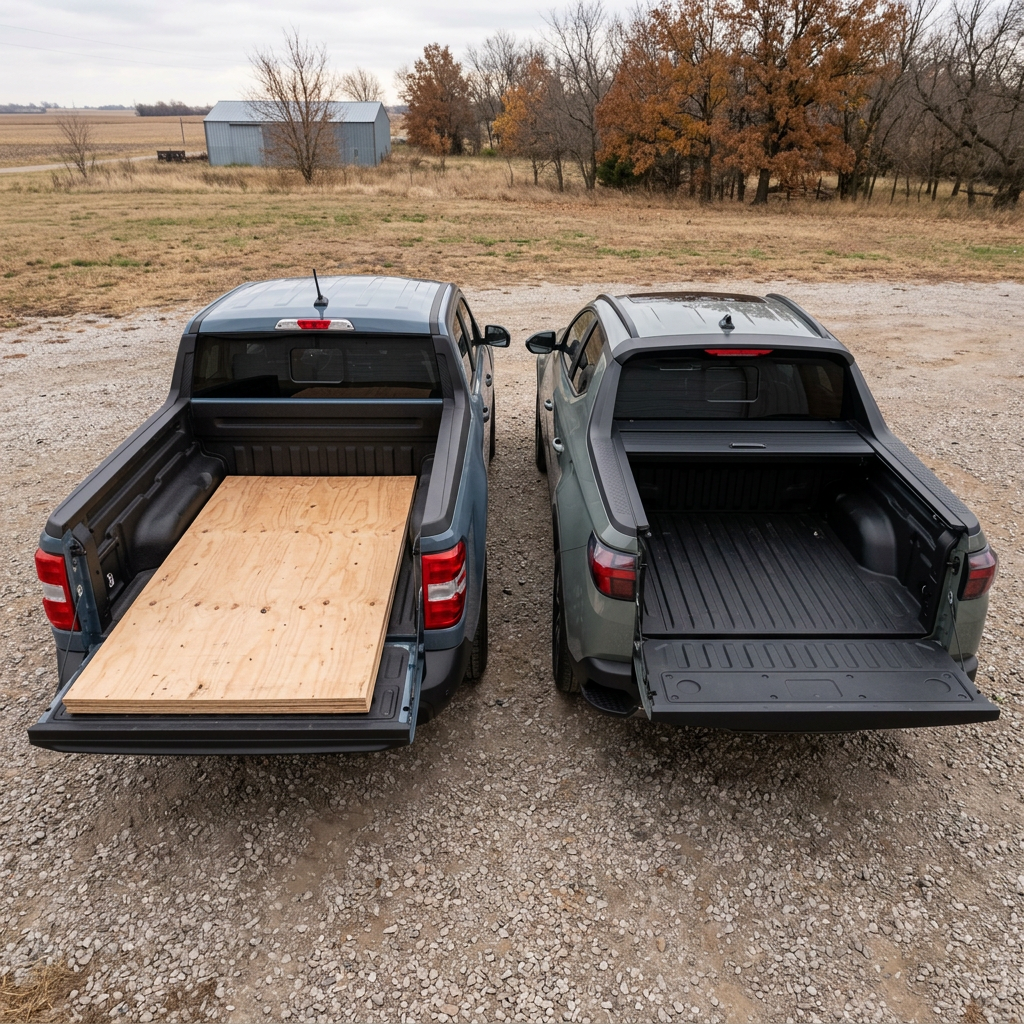 2023 Ford Maverick vs. Hyundai Santa Cruz Bed Dimensions: Direct Comparison