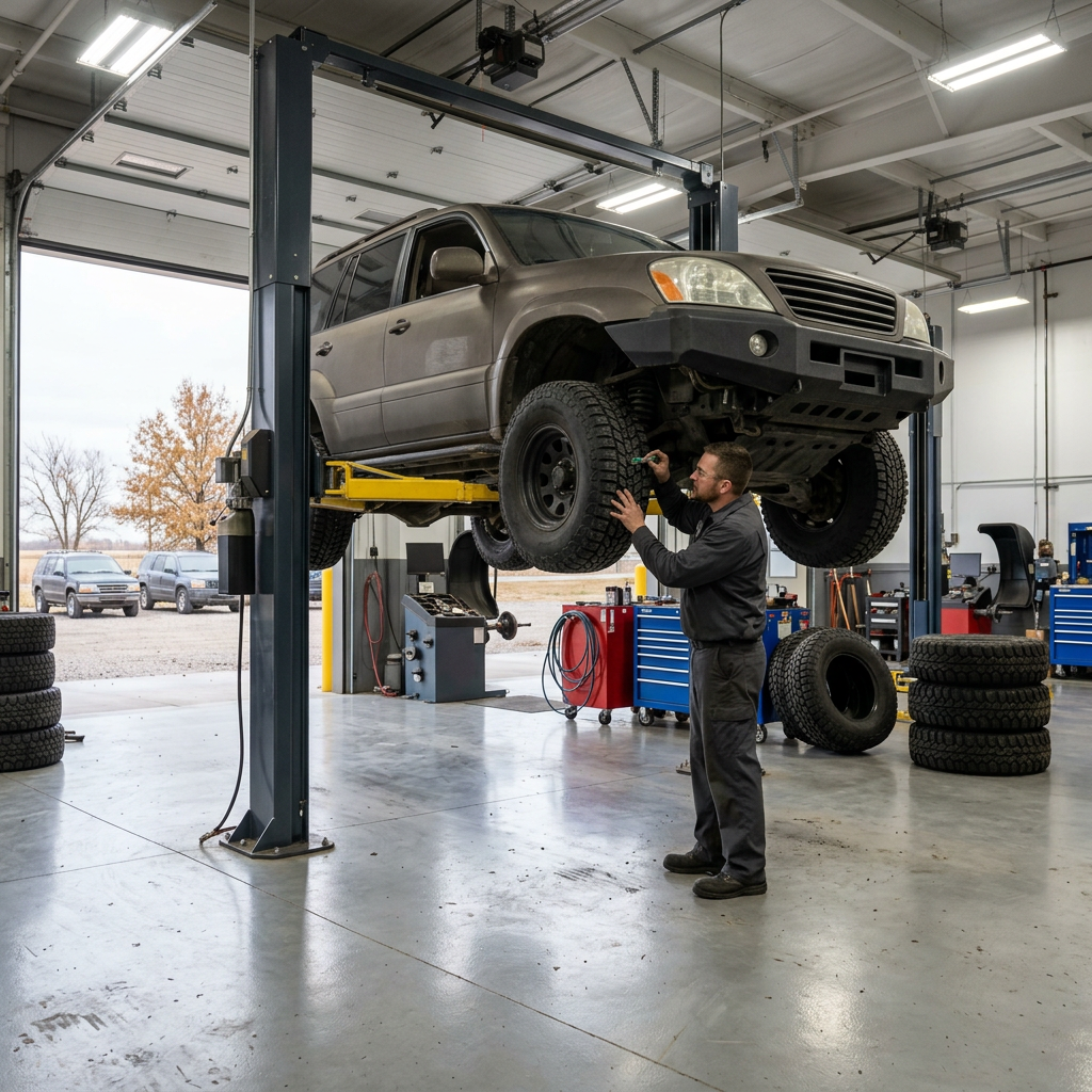 Average Cost to Purchase and Install Winter Tires on a 4WD Truck or SUV